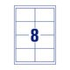 Universaletiketten Zweckform 4782 - Miniaturansicht