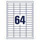 Universaletiketten Zweckform 4785 - Miniaturansicht