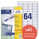 Universaletiketten Zweckform 4785 - Miniaturansicht