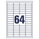 Universaletiketten Zweckform 4785 - Miniaturansicht