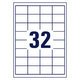 Universaletiketten Zweckform 4789 - Miniaturansicht