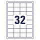 Universaletiketten Zweckform 4789 - Miniaturansicht