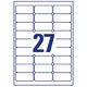 Adressetiketten Zweckform J4792-25 - Miniaturansicht