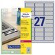 Typenschildetiketten Zweckform L6011-8 - Produktbild