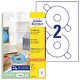 CD-Etiketten Zweckform L6015-25 - Miniaturansicht