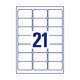 Adressetiketten Zweckform L6023REV-25 - Miniaturansicht