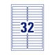 Universaletiketten Zweckform L6031REV-25 - Miniaturansicht