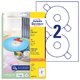 CD-Etiketten Zweckform L6043-25 - Miniaturansicht