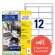 Universaletiketten Zweckform 6123 - Miniaturansicht