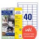 Universaletiketten Zweckform 6126 - Miniaturansicht