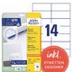 Universaletiketten Zweckform 6136 - Miniaturansicht