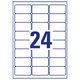Folienetiketten Zweckform L6141-20 - Miniaturansicht