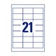 Universaletiketten Zweckform 6170 - Miniaturansicht