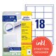 Universaletiketten Zweckform 6171 - Miniaturansicht