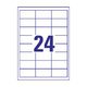 Universaletiketten Zweckform 6172 - Miniaturansicht