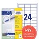 Universaletiketten Zweckform 6172 - Miniaturansicht