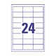 Universaletiketten Zweckform 6172 - Miniaturansicht