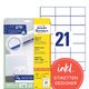 Universaletiketten Zweckform 6174 - Miniaturansicht