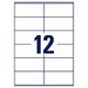 Universaletiketten Zweckform 6175-65 - Miniaturansicht