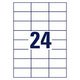 Universaletiketten Zweckform 6605 - Miniaturansicht