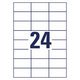 Universaletiketten Zweckform 6605 - Miniaturansicht