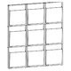 Wandprospekthalter Helit Wanddisplay - Miniaturansicht