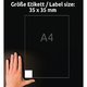 QR-Code Etiketten Zweckform - Miniaturansicht