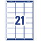 Adressetiketten Zweckform L7160-250 - Miniaturansicht