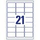 Adressetiketten Zweckform LR7160-100 - Miniaturansicht