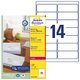 Adressetiketten Zweckform LR7163-100 - Produktbild