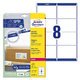 Adressetiketten Zweckform L7165-40 - Produktbild