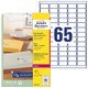 Adressetiketten Zweckform L7551-25 - Produktbild