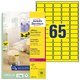 Neon-Etiketten Zweckform L7651Y-25 - Produktbild