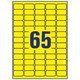 Neon-Etiketten Zweckform L7651Y-25 - Miniaturansicht