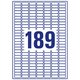 Universaletiketten Zweckform L7658-25 - Miniaturansicht