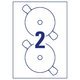 CD-Etiketten Zweckform L7676-25 - Miniaturansicht