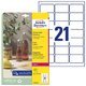 Folienetiketten Zweckform L7782-25 - Produktbild