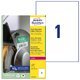 Folienetiketten Zweckform L7917-40 - Produktbild