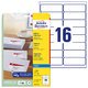 Adressetiketten Zweckform J8162-25 - Produktbild