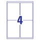 Adressetiketten Zweckform J8169-25 - Miniaturansicht