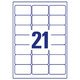 Adressetiketten Zweckform J8560-25 - Miniaturansicht