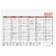 Glocken Jahresplaner Tafelkalender - Miniaturansicht