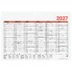 Jahresplaner Glocken Tafelkalender - Produktbild