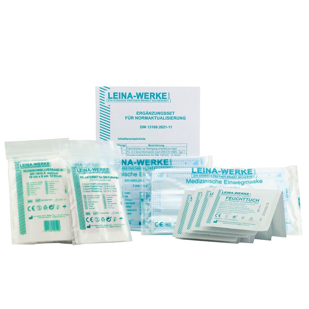 LEINA - 24002 Sterile - Austauschset für Verbandschränke DIN 13157,  14-teilig