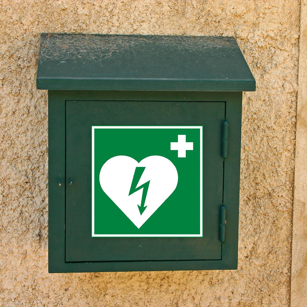 Hinweisschilder Exacompta 67008E Defibrillator bei PLATE Büromaterial