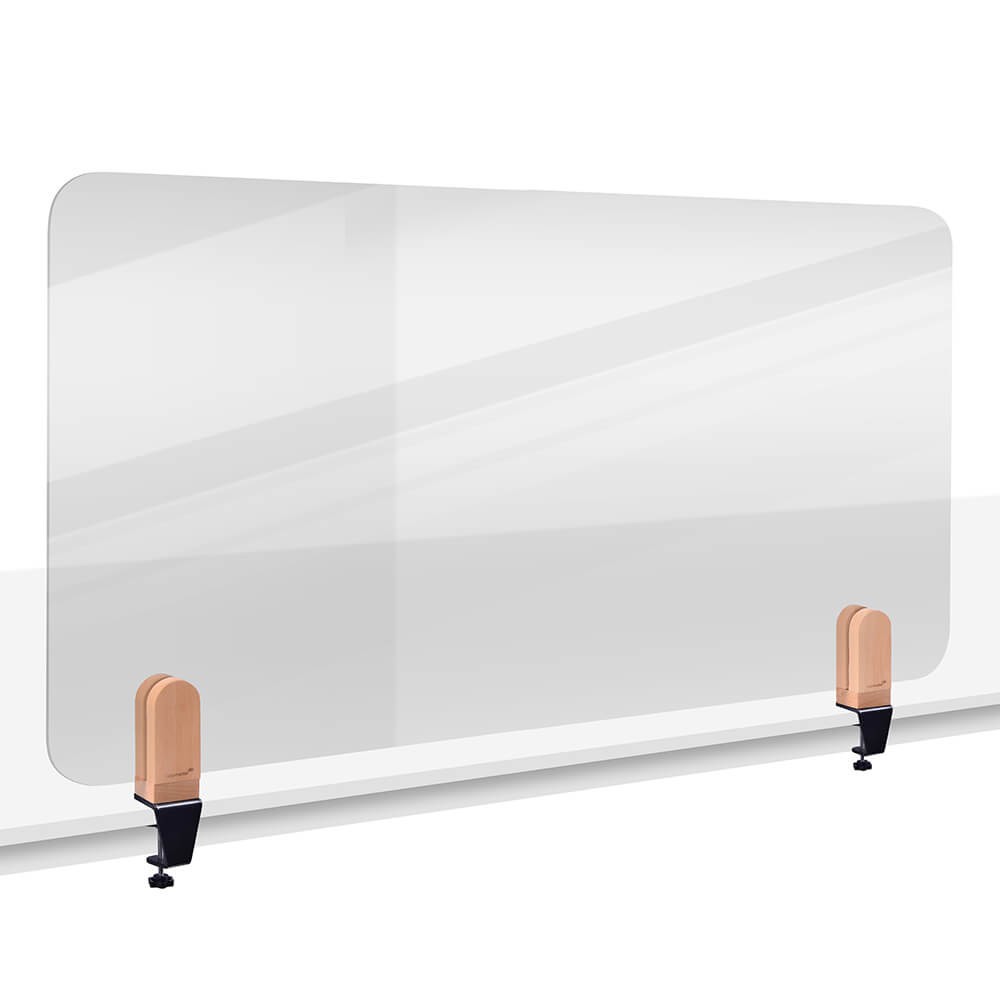 Legamaster Tischtrennwand 60x80cm Grau - Akustik Pinboard Für Büro