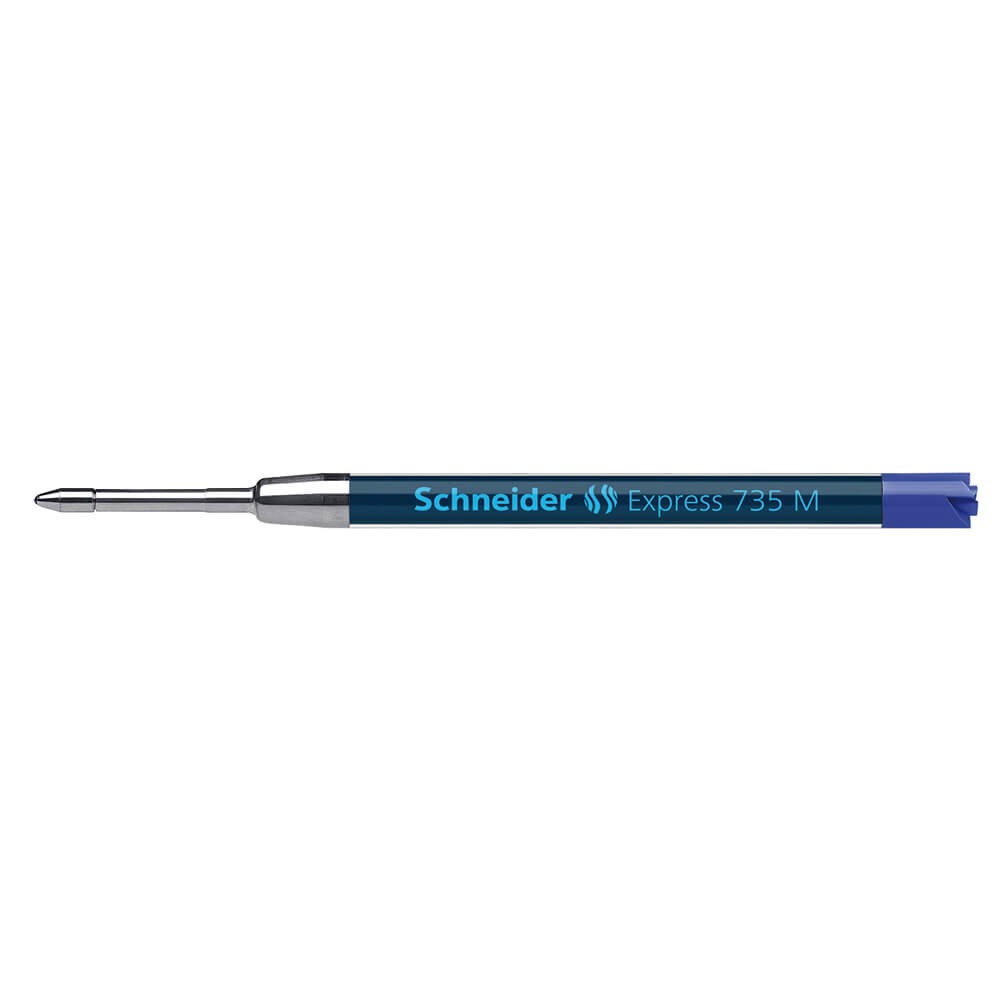 Schneider Balpenvulling Express 735 M (medium) Groen, doosje à 10 stuks