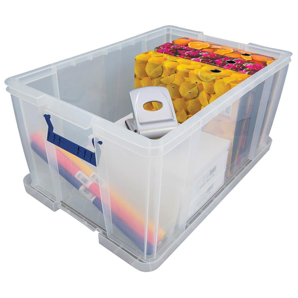 Bankers Box ProStore plastic opbergbox met deksel, 10L 4 stuks